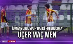 İdmanyurduspor'da İki Futbolcuya Üçer Maç Men