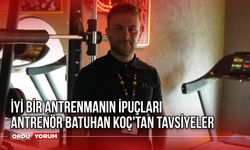 İyi Bir Antrenmanın İpuçları  Antrenör Batuhan Koç'tan Tavsiyeler