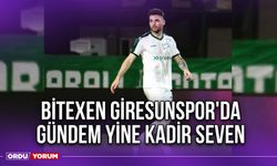 Bitexen Giresunspor'da Gündem Yine Kadir Seven