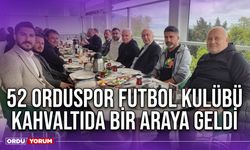 52 Orduspor Futbol Kulübü Kahvaltıda Bir Araya Geldi
