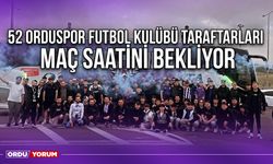 52 Orduspor Futbol Kulübü Taraftarları Maç Saatini Bekliyor