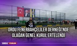 Ordu Fenerbahçeliler Derneği'nde Olağan Genel Kurul Ertelendi