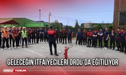 Geleceğin İtfaiyecileri Ordu'da Eğitiliyor