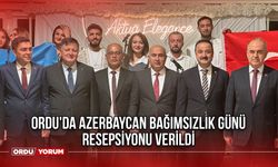 Ordu'da Azerbaycan Bağımsızlık Günü Resepsiyonu Verildi