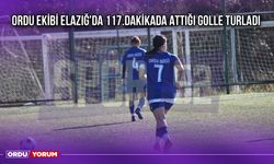 Ordu Ekibi Elazığ'da 117.Dakikada Attığı Golle Turladı