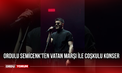 Ordulu Semicenk'ten Vatan Marşı ile Coşkulu Konser