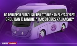 52 Orduspor Futbol Kulübü Otobüs Kampanyası Yaptı, Ordu'dan İstanbul'a Kaç Otobüs Kalkacak?