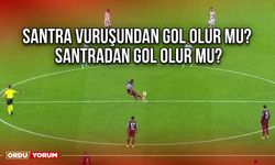 Santra vuruşundan gol olur mu? Santradan gol olur mu?