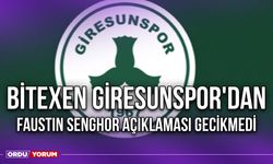 Bitexen Giresunspor'dan Faustin Senghor Açıklaması Gecikmedi