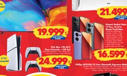 Şok 18 Mayıs indirimli aktüel katalog yayında! PS 5 ve Redmi Note 13 Pro satışa çıktı