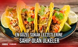 En güzel sokak lezzetlerine sahip olan ülkeler