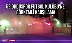 52 Orduspor Futbol Kulübü'ne Görkemli Karşılama