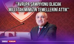 ''Avrupa Şampiyonu Olacak Milli Takımımızın Temellerini Attık''