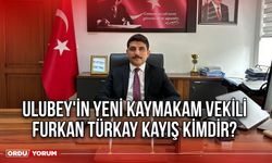 Ulubey'in Yeni Kaymakam Vekili Furkan Türkay Kayış Kimdir?