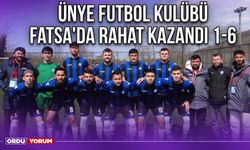 Ünye Futbol Kulübü, Fatsa'da Rahat Kazandı 1-6