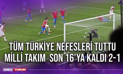 Tüm Türkiye Nefesleri Tuttu, Milli Takım Son 16'ya Kaldı 2-1
