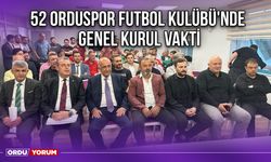 52 Orduspor Futbol Kulübü'nde Genel Kurul Vakti