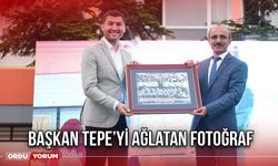 Başkan Tepe’yi Ağlatan Fotoğraf