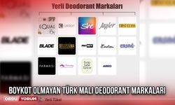 Boykot Olmayan Türk Malı Deodorant Markaları