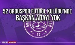 52 Orduspor Futbol Kulübü'nde Başkan Adayı Yok