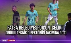Fatsa Belediyespor'un 'Çelik'i, Ordulu Teknik Direktörün Takımına Gitti