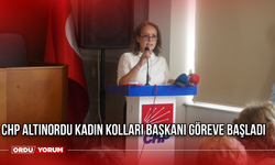 CHP Altınordu Kadın Kolları Başkanı Göreve Başladı