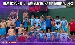 Demirspor U17, Samsun’da Rakip Tanımadı 4-2