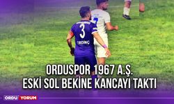 Orduspor 1967 A.Ş. Eski Sol Bekine Kancayı Taktı