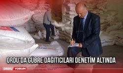 Ordu'da Gübre Dağıtıcıları Denetim Altında