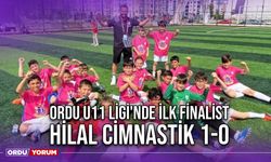 Ordu U11 Ligi'nde İlk Finalist Hilal Cimnastik 1-0