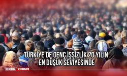 Türkiye'de genç işsizlik 20 yılın en düşük seviyesinde