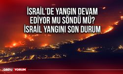 İsrail'de yangın devam ediyor mu söndü mü? İsrail yangını son durum