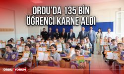 Ordu’da 135 Bin Öğrenci Karne Aldı