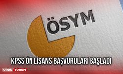 KPSS Ön Lisans Başvuruları Başladı