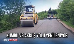 Kumru ve Akkuş Yolu Yenileniyor