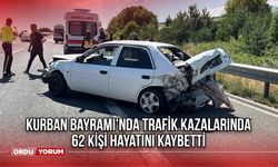 Kurban Bayramı'nda Trafik Kazalarında 62 Kişi Hayatını Kaybetti
