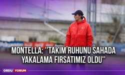 Montella: ''Takım Ruhunu Sahada Yakalama Fırsatımız Oldu''