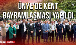 Ünye’de Kent Bayramlaşması Yapıldı