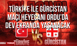 Türkiye ile Gürcistan Maçı Heyecanı Ordu’da Dev Ekranda Yaşanacak