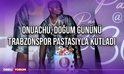 Onuachu, Doğum Gününü Trabzonspor Pastasıyla Kutladı