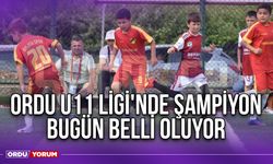 Ordu U11 Ligi'nde Şampiyon Bugün Belli Oluyor