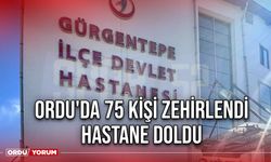 Ordu'da 75 Kişi Zehirlendi Hastane Doldu