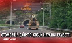 Otomobilin Çarptığı Çocuk Hayatını Kaybetti