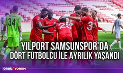 Yılport Samsunspor'da Dört Futbolcu İle Ayrılık Yaşandı