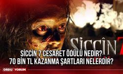 Siccin 7 Cesaret ödülü nedir? 70 bin TL kazanma şartları nelerdir?