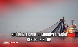 Su Ürünlerinde Cumhuriyet Tarihi Rekoru Kırıldı!