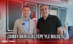 Sunay Akın Ulaş Tepe’yle Buluştu