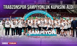 Trabzonspor Şampiyonluk Kupasını Aldı