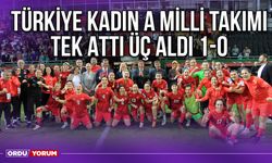 Türkiye Kadın A Milli Takımı Tek Attı Üç Aldı 1-0