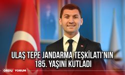 Ulaş Tepe Jandarma Teşkilatı’nın 185. Yaşını Kutladı